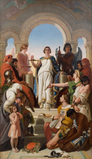 maclise the spirit of justice
